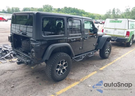 2021 Jeep Wrangler Unlimited Rubicon 4X4 z USA, uszkodzony, nr VIN 1C4HJXFG7MW744419